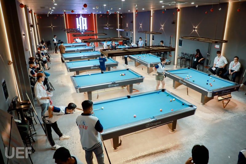 Bộ môn Billiards chính thức khởi tranh tại Giải thể thao sinh viên